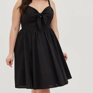 Torrid Dress Black Sleeveless